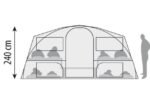 Caravane pliante Chamonix / 4 à 8 places – CABANON – vue 14