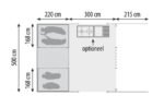Caravane pliante Chamonix / 4 à 8 places – CABANON – vue 15