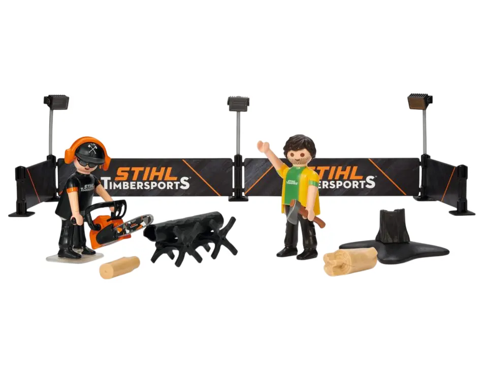 Coffret Playmobil TIMBERSPORTS – Stihl 0421 600 0137 – vue 2