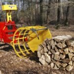 Fagoteuse de bûches FAGOMATIC BU à basculement manuel, avec support pour bobines, RABAUD – vue 3