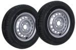 Kit de deux roues pour remorque KENDA PNEU 165/70 R13 79N KENDA JANTE 4Jx13″H2 4×100 ET:30 – vue 2