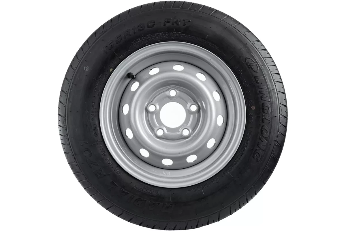 Kit de deux roues renforcées pour la remorque LINGLONG PNEUS 165/80 R13C 96/94N UNITRAILER JANTES 4.5Jx13″H2 5×112 ET:30 – vue 2