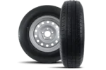 Kit de deux roues renforcées pour remorque LINGLONG 185/80 R14C 104/102N JANTE UNITRAILER 5.5Jx14″H2 5×112 ET:30