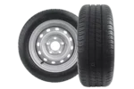 Kit de deux roues renforcées pour remorque PNEU LINGLONG 195/50 R13C 104/101N JANTE UNITRAILER 5.5Jx13″H2 5×112 ET:30