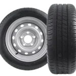 Kit de deux roues renforcées pour remorque PNEU LINGLONG 195/50 R13C 104/101N JANTE UNITRAILER 5.5Jx13″H2 5×112 ET:30