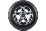 Kit de deux roues renforcées pour remorque PNEU LINGLONG 195/55 R10C 98/96N ALU UNITRAILER JANTE 6Jx10″ 5×112 ET:-4 – vue 4