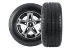 Kit de deux roues renforcées pour remorque PNEU LINGLONG 195/55 R10C 98/96N ALU UNITRAILER JANTE 6Jx10″ 5×112 ET:-4