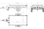 Remorque avec capot Garden Trailer 200 KIPP 200×106 cm – vue 7