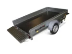 2,60 mx 1,53 m / 750 kg Plateforme basculante BRENDERUP avec extensions de mailles de 80 cm – vue 8