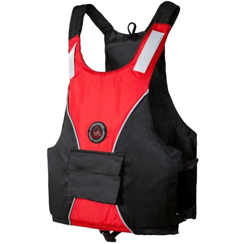 Gilet de flottaison kayak Aquarius | Rouge/Noir – vue 2
