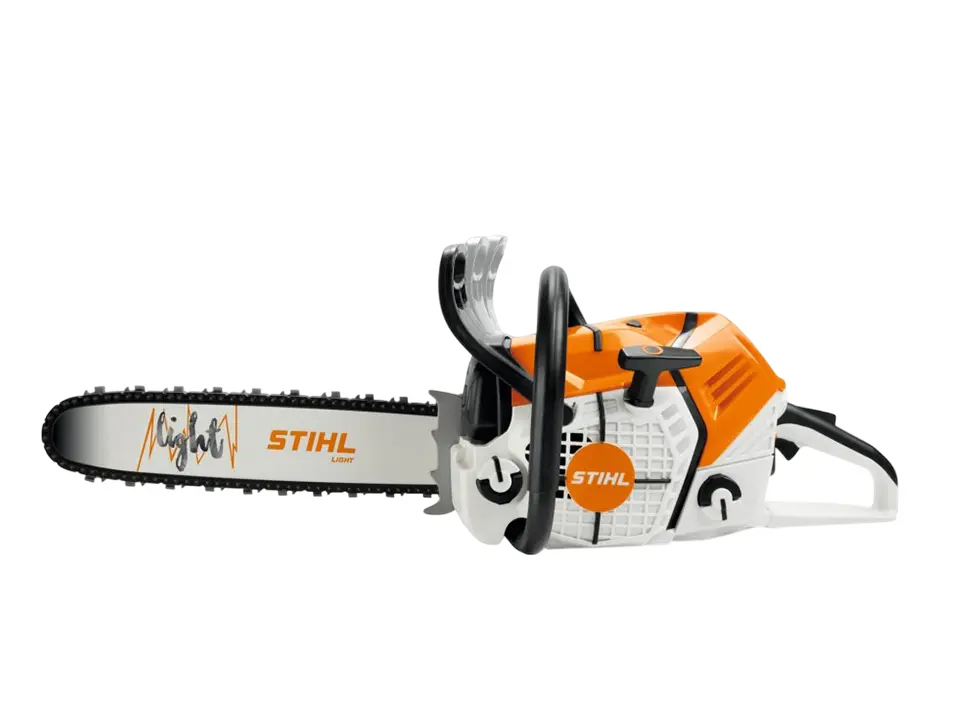 Jouet tronçonneuse à chaîne avec piles pour enfant – Stihl – Chaîne mobile et bruit de moteur – Dès 3 ans