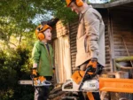 Jouet tronçonneuse à chaîne avec piles pour enfant – Stihl – Chaîne mobile et bruit de moteur – Dès 3 ans – vue 4