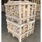 2x Palettes (chêne blanc + Hêtre/Charme) – Bûches de 40 cm – vue 2