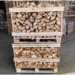 2x Palettes (chêne blanc + Hêtre/Charme) – Bûches de 33 cm – vue 2
