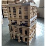 2x Palettes (chêne blanc + Hêtre/Charme) – Bûches de 33 cm – vue 3