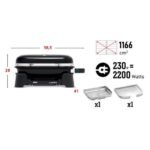 Barbecue électrique LUMIN Compact Weber – vue 5