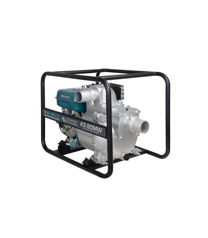 Motopompe 3 Pouces Spéciale Eaux Très Chargées 60000l/h Moteur 269 Cc Könner Söhnen Ks 80MW – vue 2