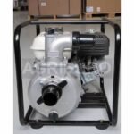 Motopompe d’arrosage thermique moteur Honda GX 120 essence, pompe auto-amorçante