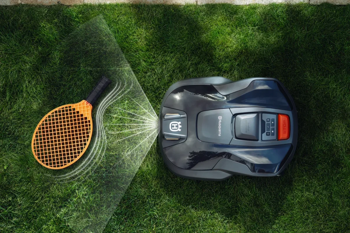 Robot tondeuse Automower 308V – Husqvarna AM 308 V – Sans fil – Avec IA – vue 2
