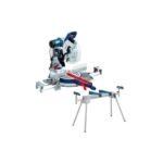 Pack Scie Radiale Bosch GCM12GDL + Piètement GTA2600 – vue 2
