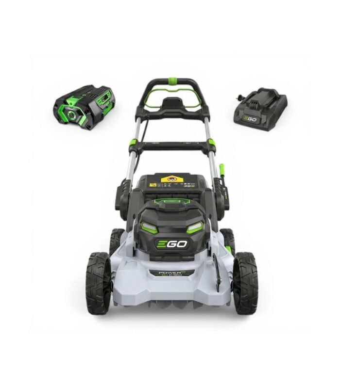 Pack Tondeuse à Gazon 42cm sur Batterie sans Fil avec une Batterie 4ah et un Chargeur Rapide – Ego Power+ LM1712E-SP – vue 2
