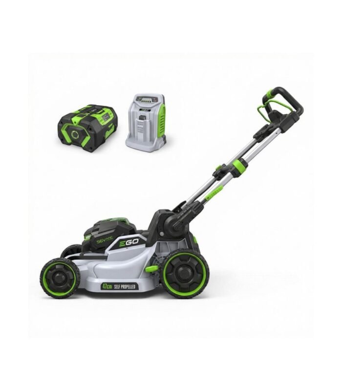 Pack Tondeuse à Gazon 47cm sur Batterie sans Fil avec une Batterie 6ah et un Chargeur Rapide – Ego Power+ LM1914E-SP – vue 2
