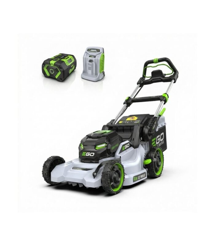 Pack Tondeuse à Gazon 47cm sur Batterie sans Fil avec une Batterie 6ah et un Chargeur Rapide – Ego Power+ LM1914E-SP