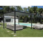 COULEURS DU MONDE – Pergola MAÏA 3×3 m – Autoportante bioclimatique