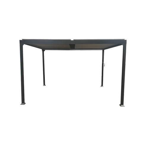 COULEURS DU MONDE – Pergola MAÏA 3×3 m – Autoportante bioclimatique – vue 2