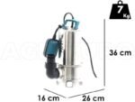 Pompe à immersion électrique pour eaux chargées Makita PF1110 – de 1100 watt