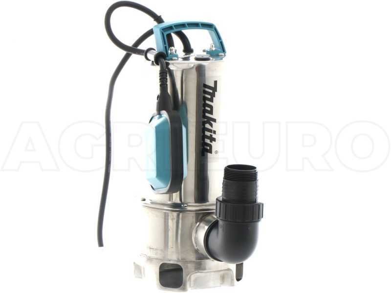 Pompe à immersion électrique pour eaux chargées Makita PF1110 – de 1100 watt – vue 2