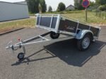 Remorque Lider Bois 39440 750 kg PTAC – Plateau 1 Essieu 2,01 x 1,33 m