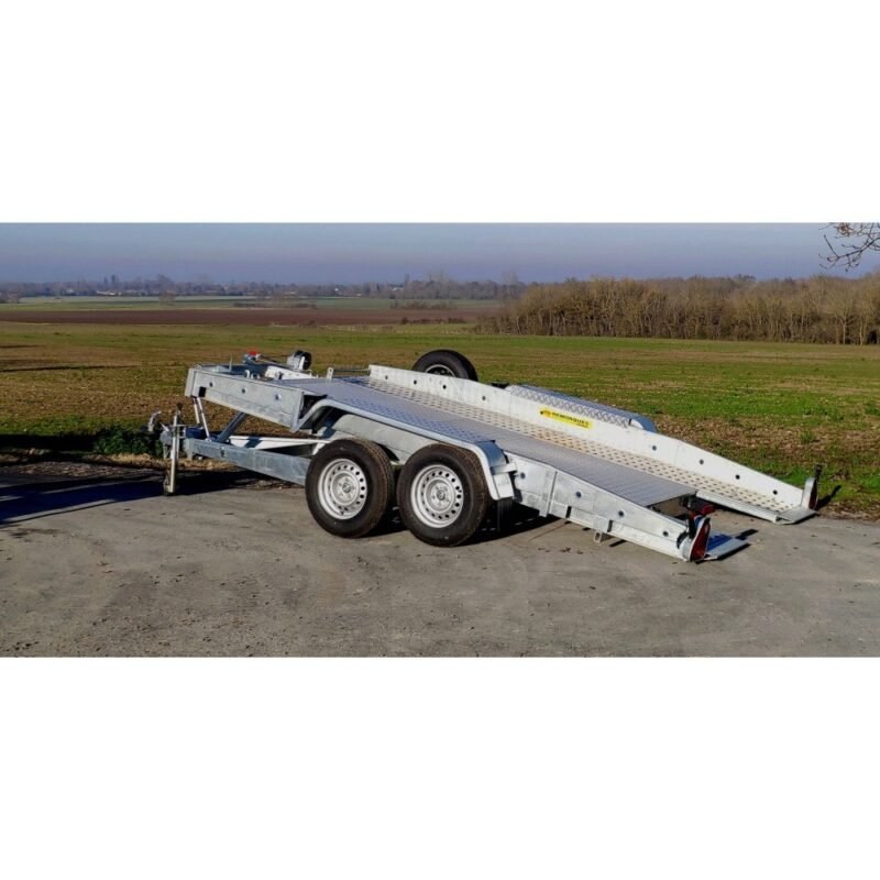 Remorque Porte-Véhicule Wenus – 410 ou 460 x 195 cm – PTAC 2700 kg – vue 2
