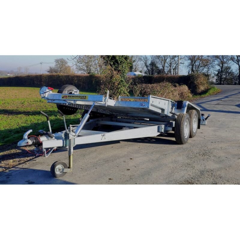 Remorque Porte-Véhicule Wenus – 410 ou 460 x 195 cm – PTAC 2700 kg
