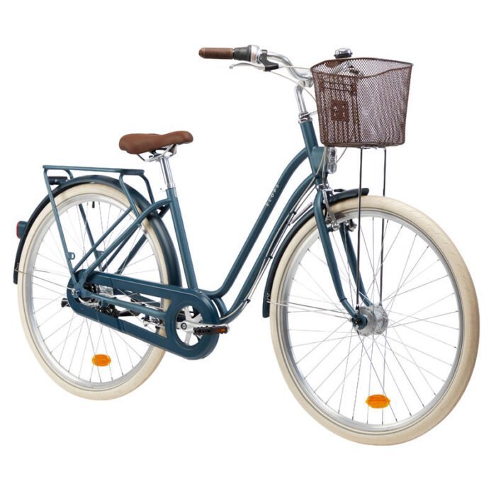 Seconde vie – velo de ville elops 540 cadre bas – excellent – vue 2