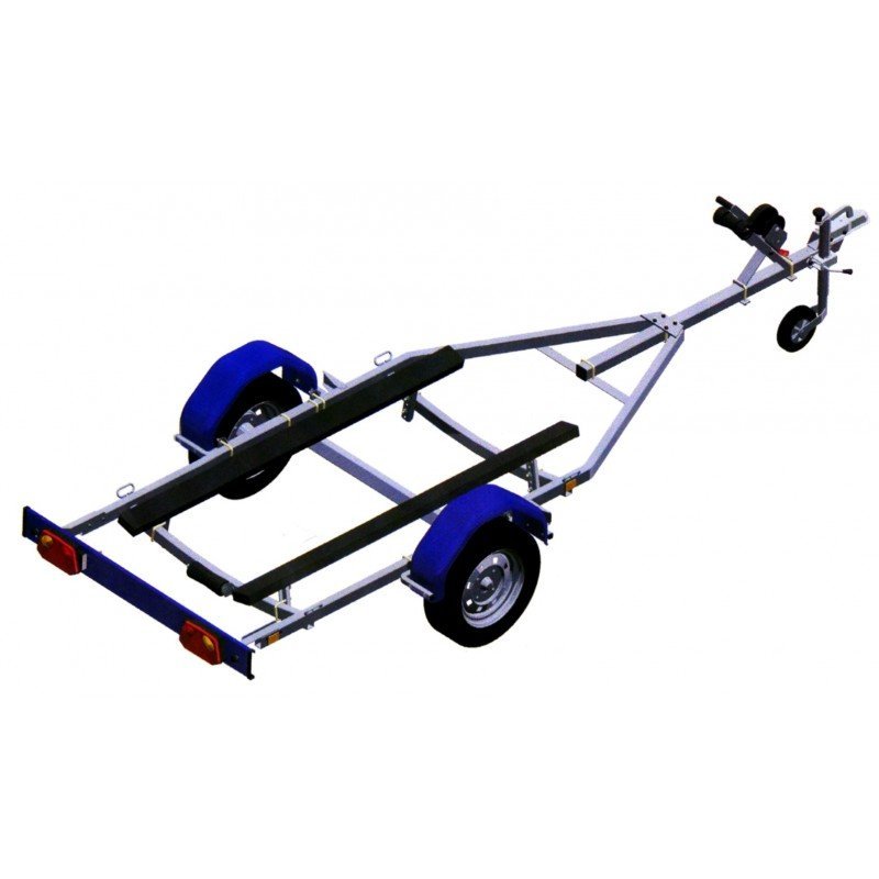 Remorque Porte Jet-Ski – PTAC 750 kg – Roues 13″ – vue 2