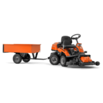 Tondeuse autoportée à coupe frontale HUSQVARNA R216T 4X4 – vue 2