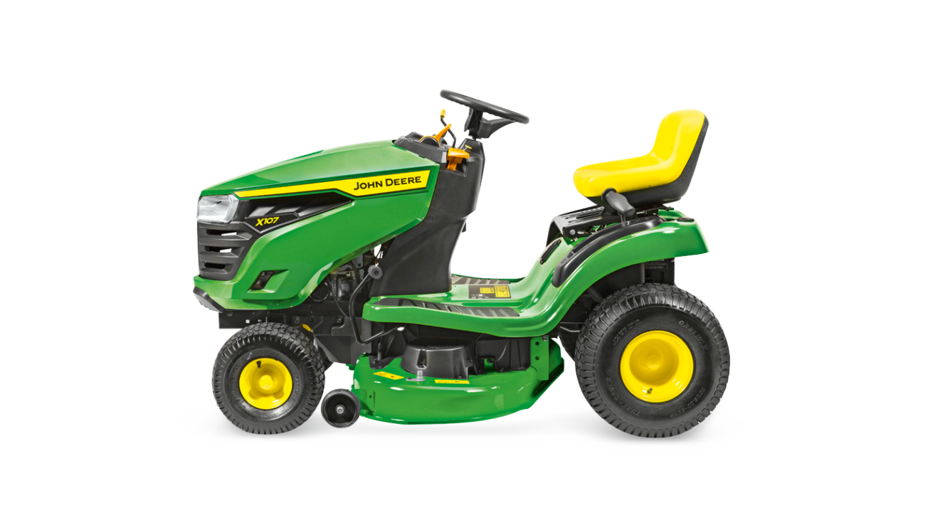 John deere X107 – vue 2